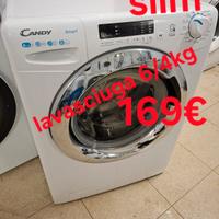 lavasciuga candy 6/4kg slim 1300 giri