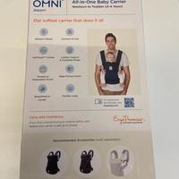 Marsupio per bambini 0-4 anni Ergobaby (3,2-18 kg)