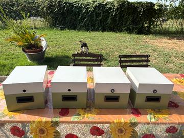 4 archivi metallici vintage Buffetti Mod 0328