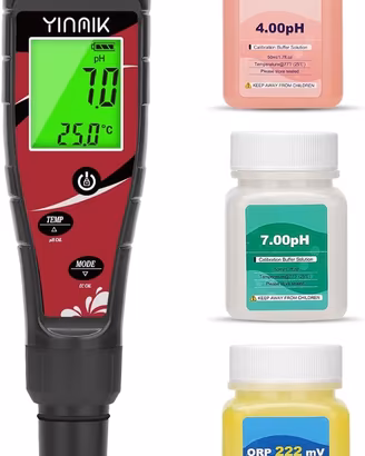 Tester digitale per acqua 7 valori esaminati