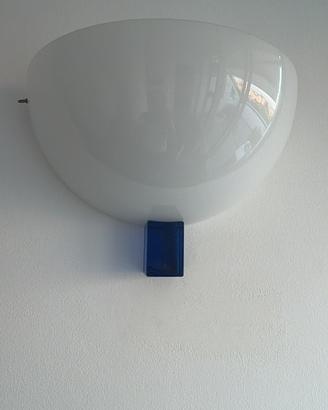 Lampada parete Victoria di Venini vetro Murano