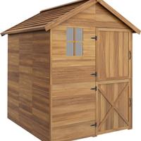 Casetta porta attrezzi da Giardino in Legno 1.8x2m