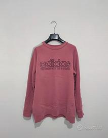 Felpa vintage Adidas Originals Rosa bianca tg EU38