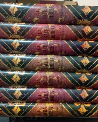 La Sacra Bibbia Fabbri Editore 7 volumi 