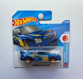 Hot Wheels Subaru Impreza WRX Blu Rally 2026 MOC