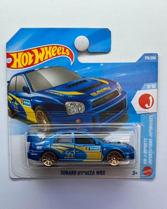Hot Wheels Subaru Impreza WRX Blu Rally 2026 MOC