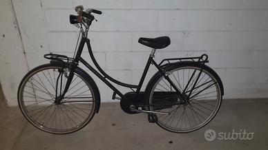 Bici nera donna 