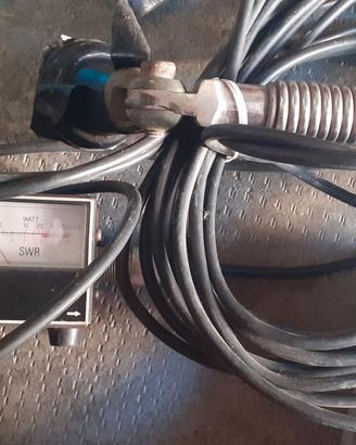 RADIO CB HY-GAIN 2 VINTAGE + ROSMETRO+ ANTENNA