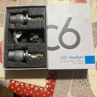 Lampadine c6 H7 36 w 3800 LM
