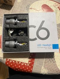 Lampadine c6 H7 36 w 3800 LM