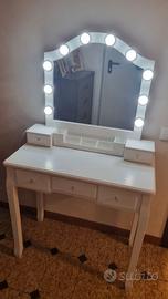 Scrivania consolle trucco