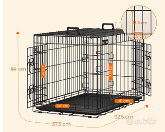 Kennel per Cani pieghevole marca Feandrea
