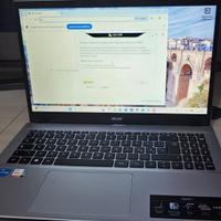Acer Aspire 3 schermo da 15" 8 gb ram 500 gb ssd
