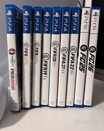 Giochi Calcio Vari PS4 +  Fifa 25 e Fifa26 PS5