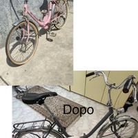 Bici da donna bottechia rifatta a nuovo