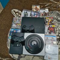 ps3 +10giochi+2 pas+dj hero
