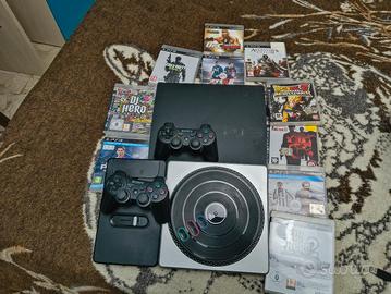 ps3 +10giochi+2 pas+dj hero