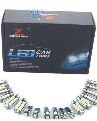 KIT 17 LAMPADE LED INTERNE PORSCHE CAYENNE 955 957