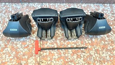 Piedini per barre porta tutto