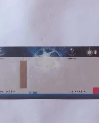Biglietto Uefa Champions League - 2009/10