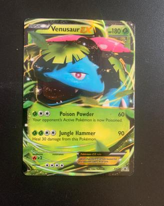 Carta Pokémon Venusaur Ex Eng English XY