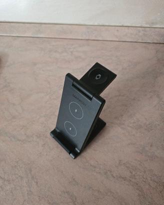 Stazione ricarica wireless MANKIW 3 in 1 
