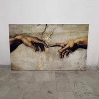 La Creazione di Michelangelo. Tela da parete