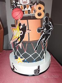 Torta scenografia Basket 