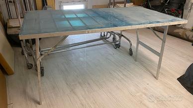 Banco/Tavolo alluminio da mercato