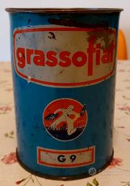 Barattolo grasso Fiat d'epoca