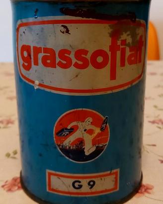 Barattolo grasso Fiat d'epoca