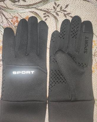 Guanti invernali touch screen antivento