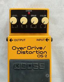 pedale per chitarra BOSS OS-2 OverDrive/Distortion