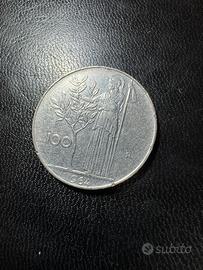 Moneta 100 lire 1964