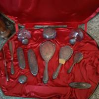 servizio da TOILETTE in argento 