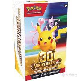 Bundle 6 Buste Pokémon 30° Anniversario