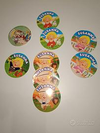 Adesivi pubblicitari  Susanna Invernizzi da collez