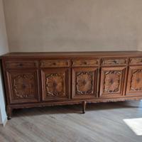 Cassettiera / credenza in legno massello 