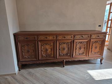 Cassettiera / credenza in legno massello 