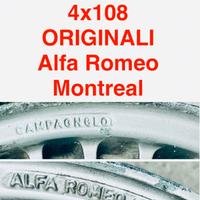 Montreal ORIGINALI Alfa Romeo cerchi 6,5x14 4x108