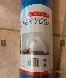 3 tappetini yoga NUOVI