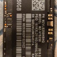 250GB M.2 Samsung 970 EVO Plus  