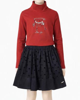 Set bambina gonna + maglia anni 8/10