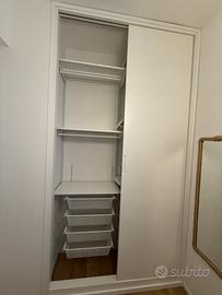 Composizione cabina armadio IKEA BOAXEL completa