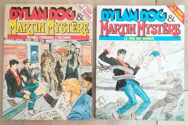 2x Dylan dog & Martin mystère - Albo ristampa vari