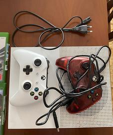 Xbox one s con giochi e controller