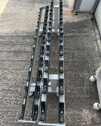Rastrelliera Dumbbells rack Porta manubri Panatta