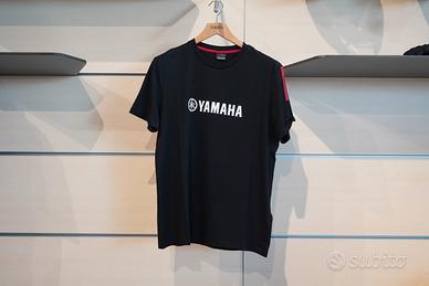 T-Shirt Moto Yamaha REVS Nera Uomo