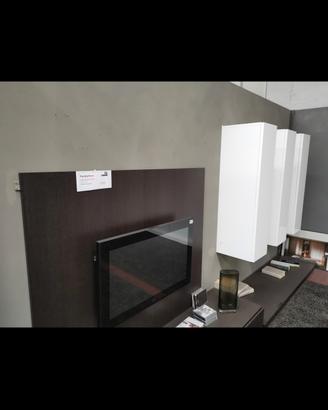 Soggiorno in venghé e laccato