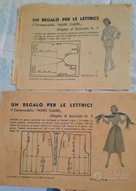 Cartamodelli anni '50